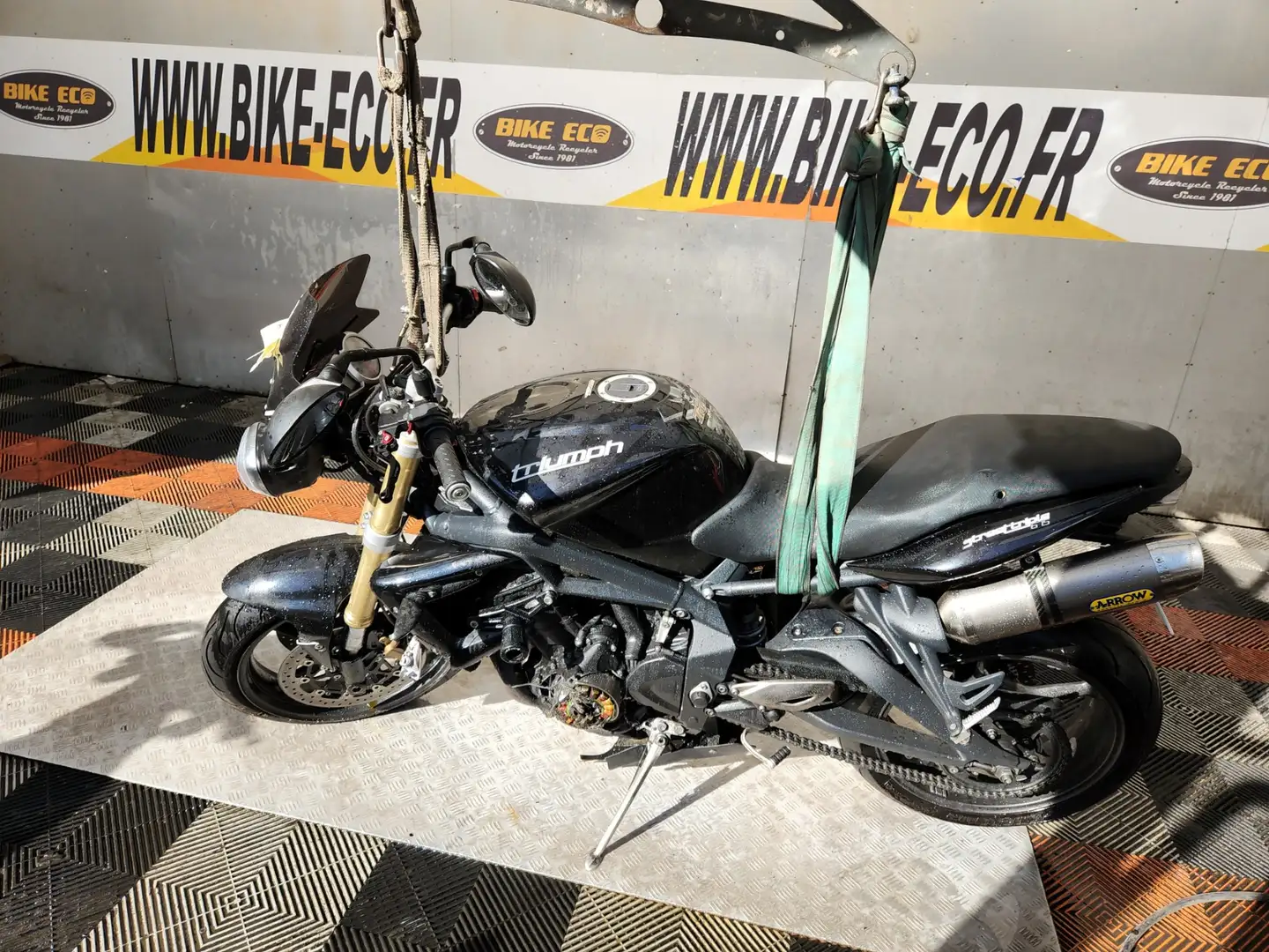 Triumph Street Triple 675 Negru - 2