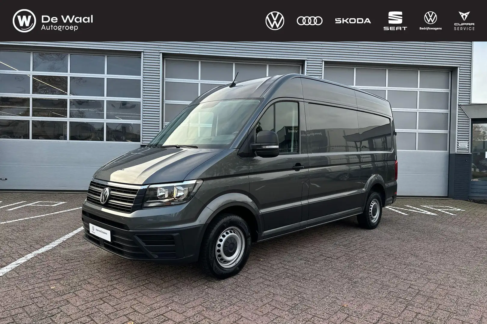 Volkswagen Crafter 30 2.0 TDI 140pk L3H3 Trendline | Trekhaak, AppleC Gris - 1
