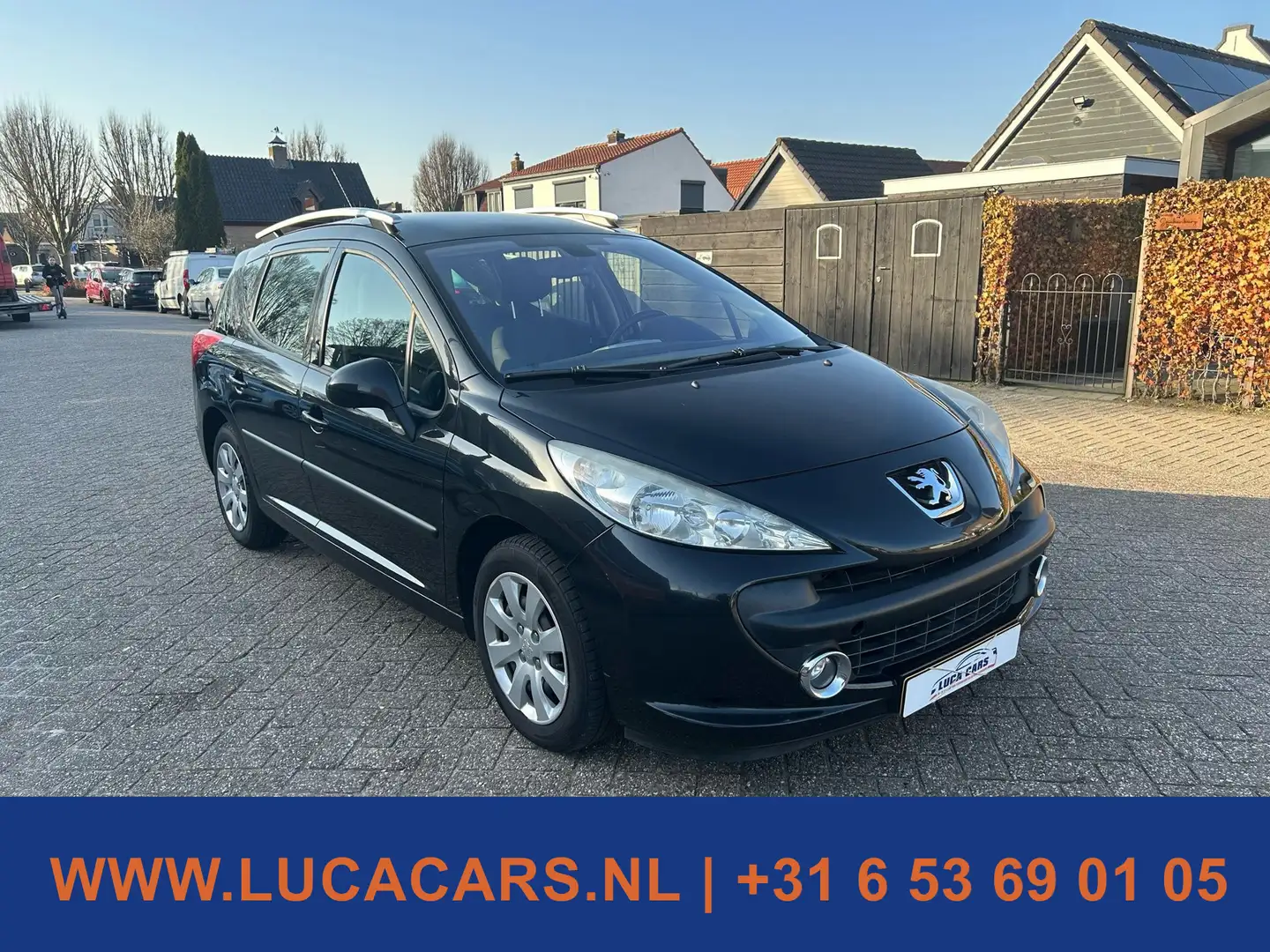 Peugeot 207 SW 1.6 VTi XS NIEUWE APK! Zwart - 2