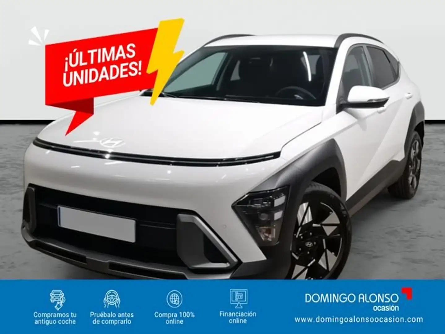 Hyundai KONA Nuevo  Híbrido 1.6 GDi 95 kW (129 CV) DCT6 2WD Sm Blanco - 1