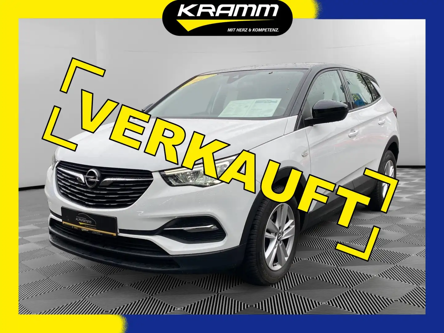 Opel Grandland X Edition 1.2 Kamera+Automatik Wit - 1
