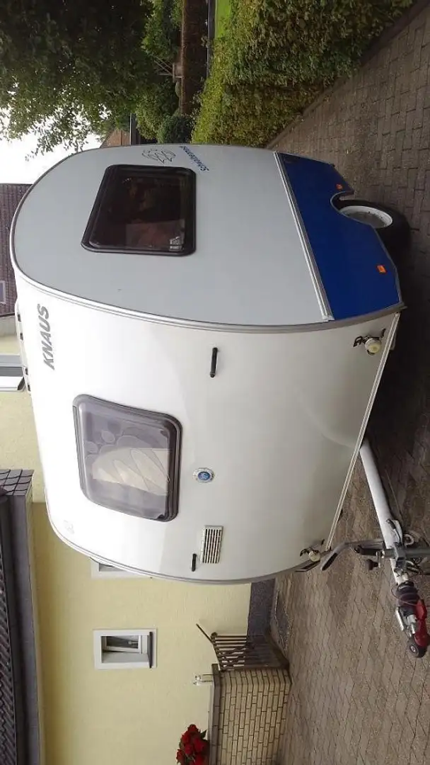 Caravans-Wohnm Knaus Schwalbennest Birdie Weiß - 1