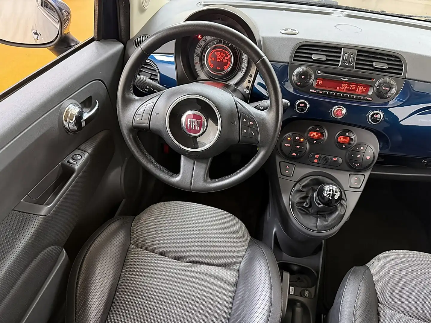 Fiat 500 0,9 TwinAir Turbo Lounge Blau - 2
