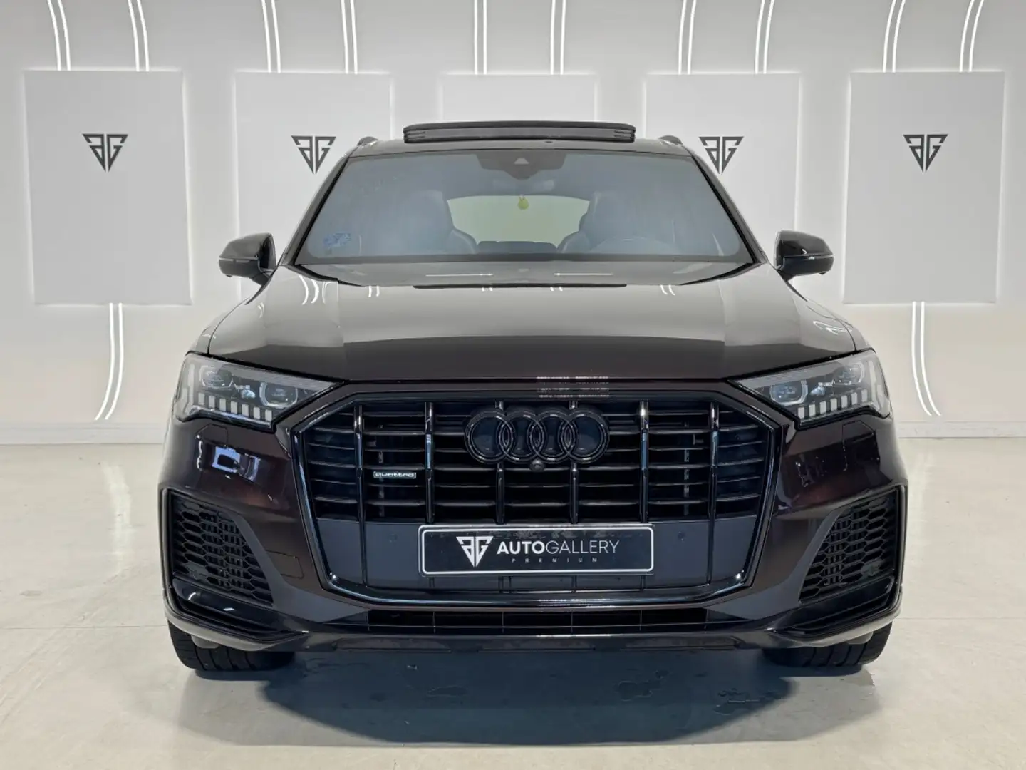 Audi Q7 60 TFSIe S line quattro tiptronic Brun - 2