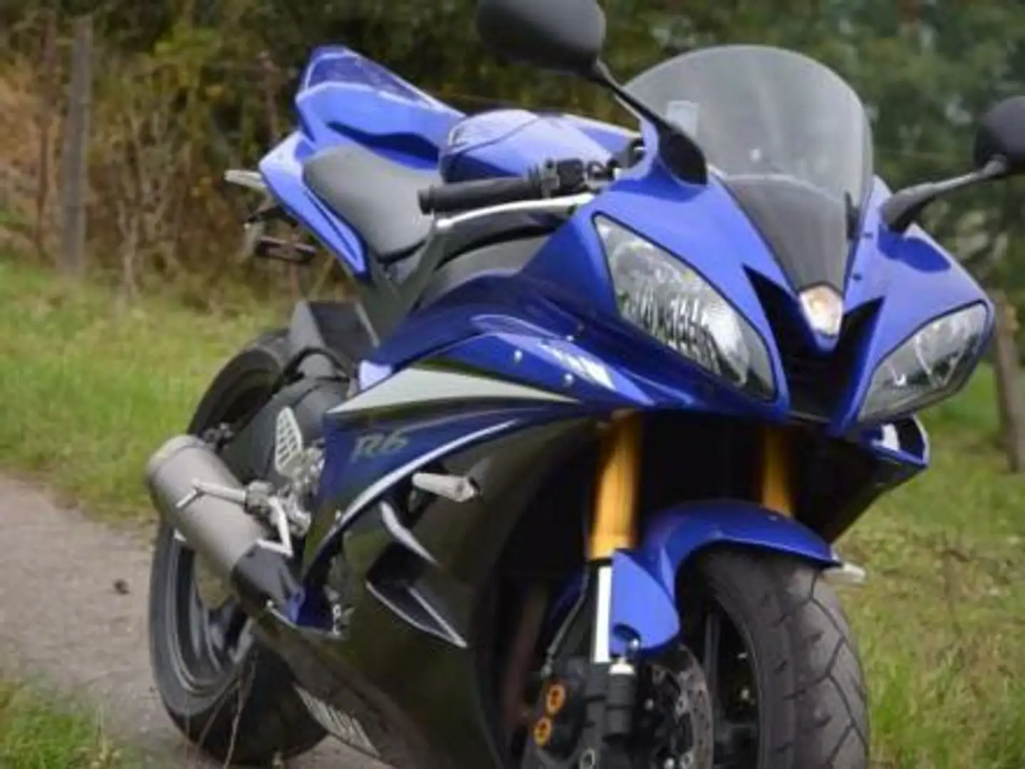 Yamaha YZF-R6 Blauw - 1