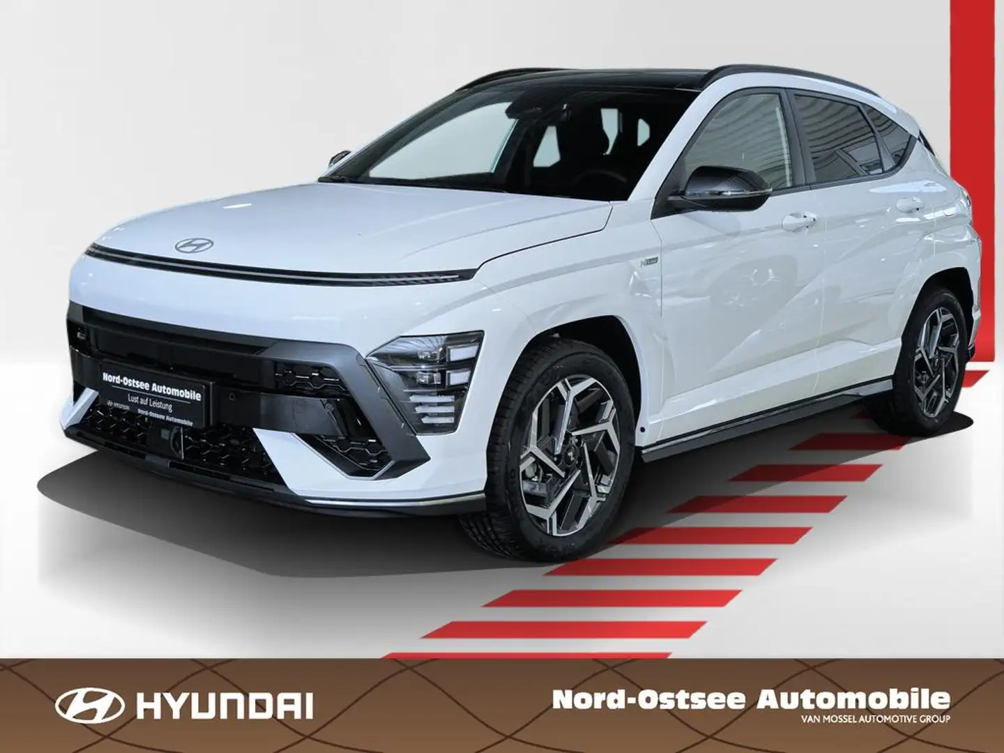Hyundai KONA SX2 HEV N LINE Glas-Schiebedach BOSE Blanc - 1