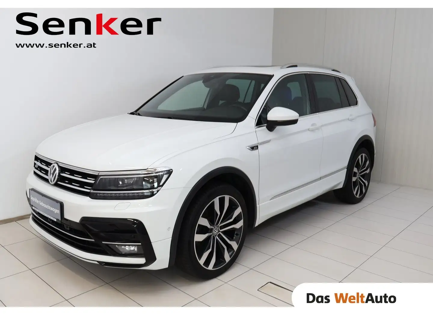 Volkswagen Tiguan Highline TDI SCR 4MOTION DSG Weiß - 1