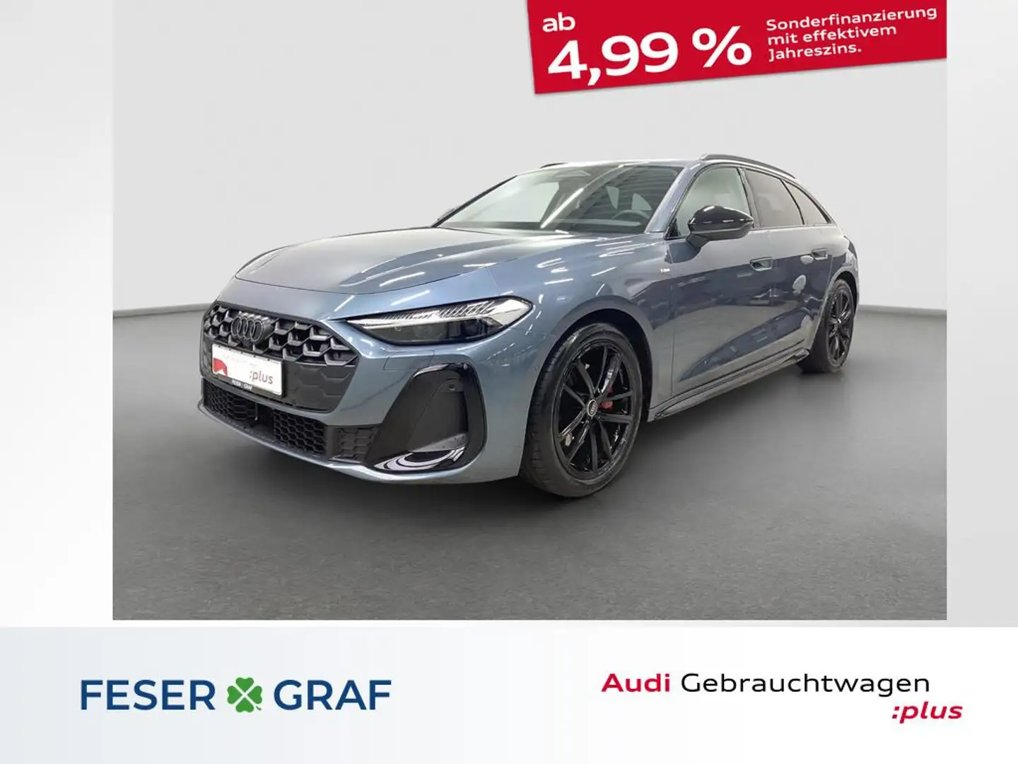 Audi A5 Avant TFSI 150 kW LED RFK ACC AHK Blau - 1