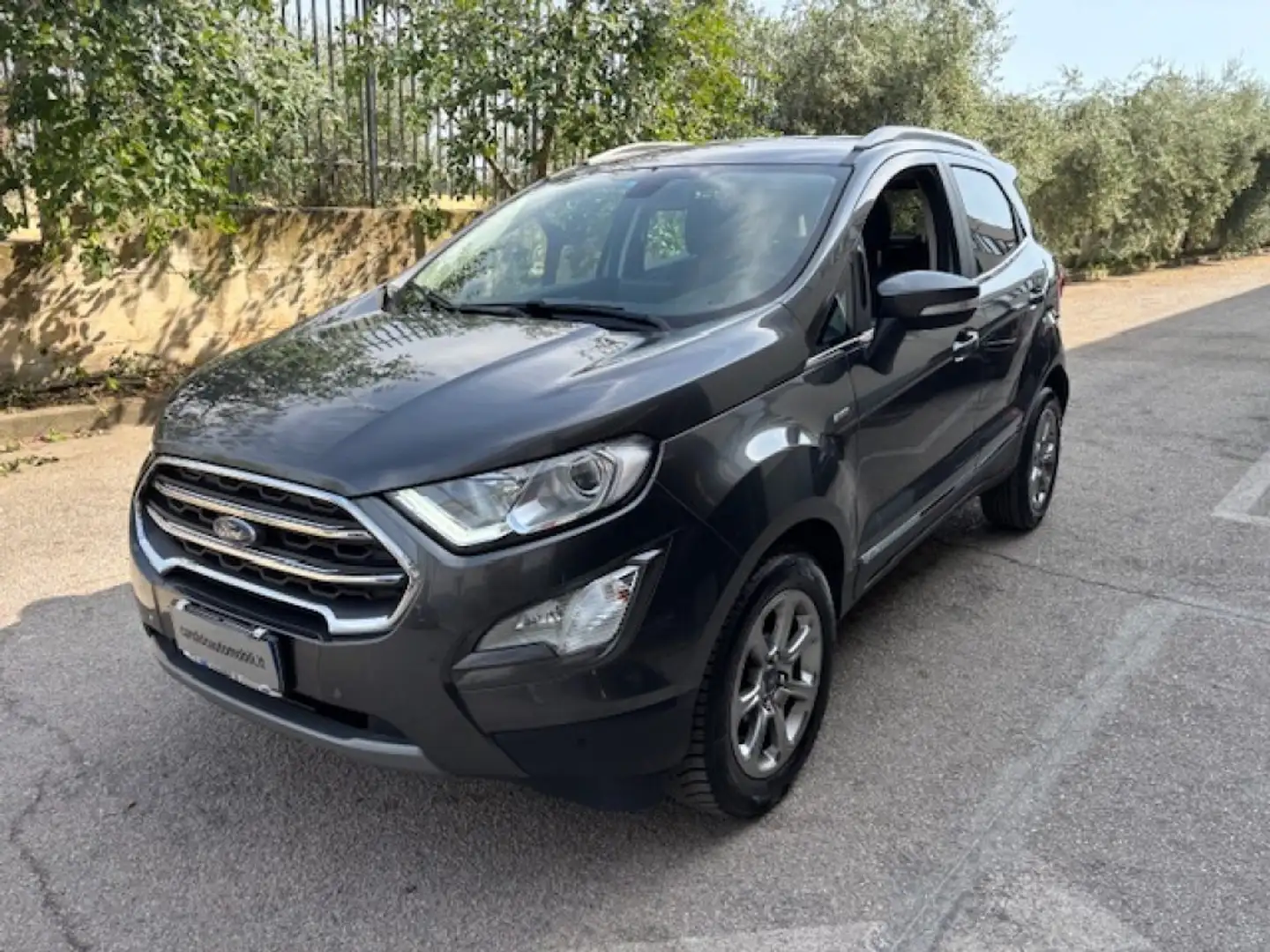 Ford EcoSport 1.0 EcoBoost 100 CV Titanium Grigio - 1