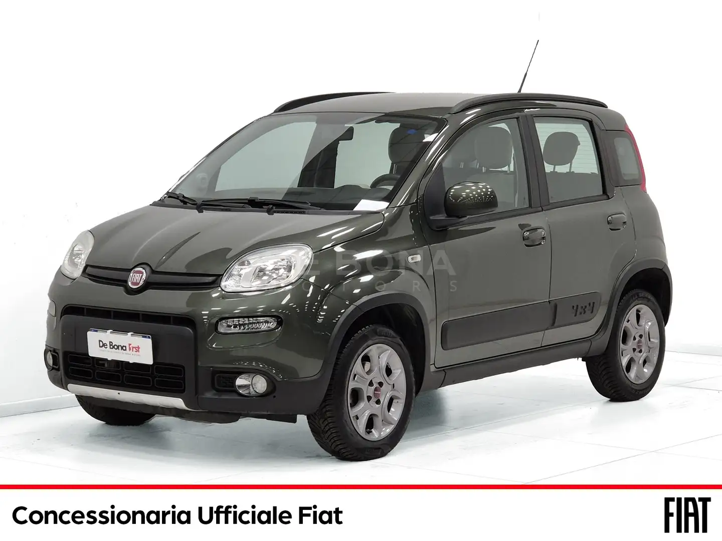 Fiat Panda 0.9 t.air turbo 4x4 85cv Groen - 1