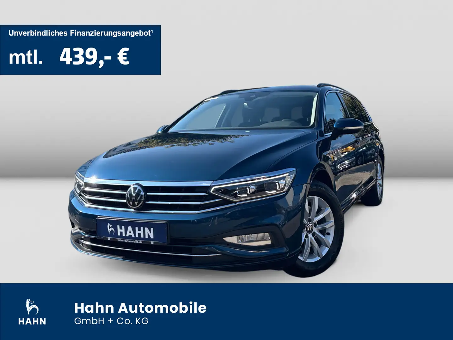 Volkswagen Passat Variant 2.0TDI DSG Business AHK Standhzg Blau - 1