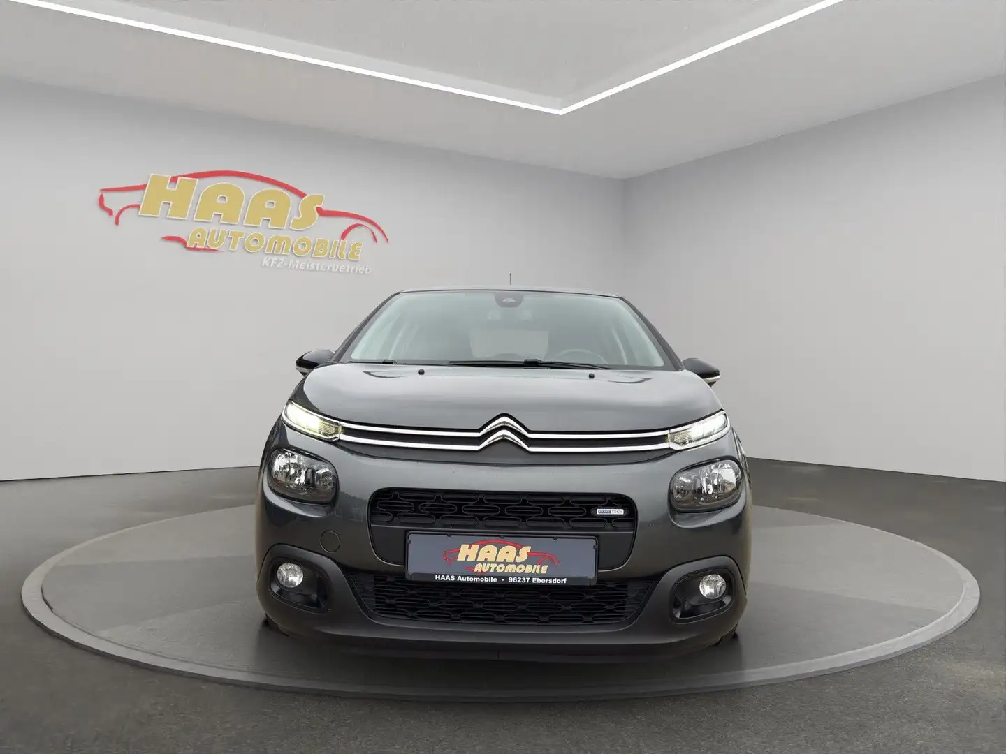 Citroen C3 Shine*Klimaautomatik*Tempomat*1.Hand* Grijs - 2