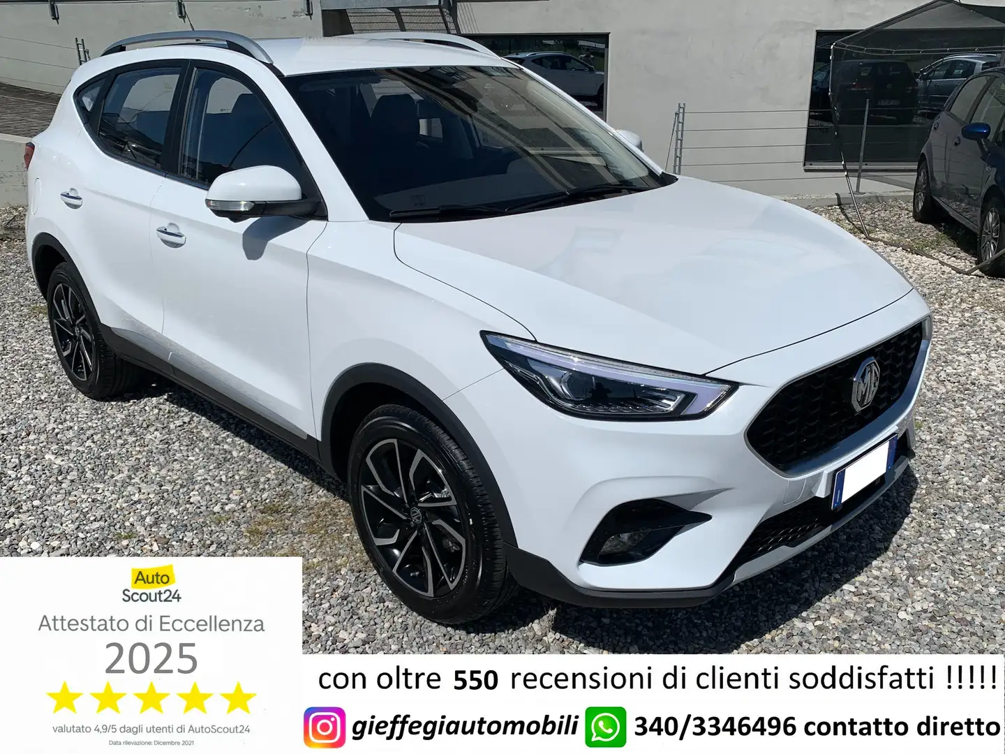 MG ZS 1.5 Luxury Classic ADAS My '25 106cv Weiß - 1