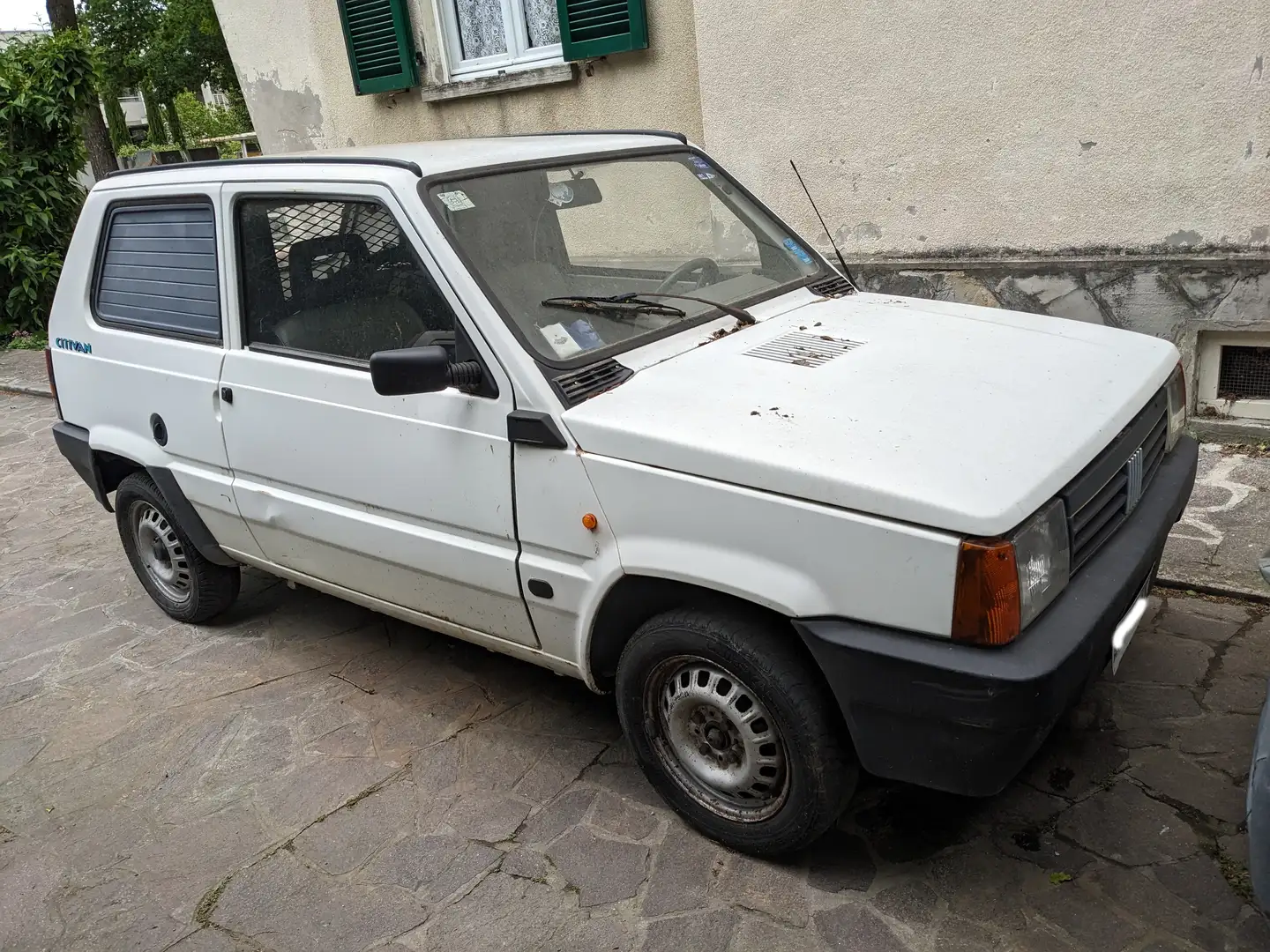 Fiat Panda Van Weiß - 2