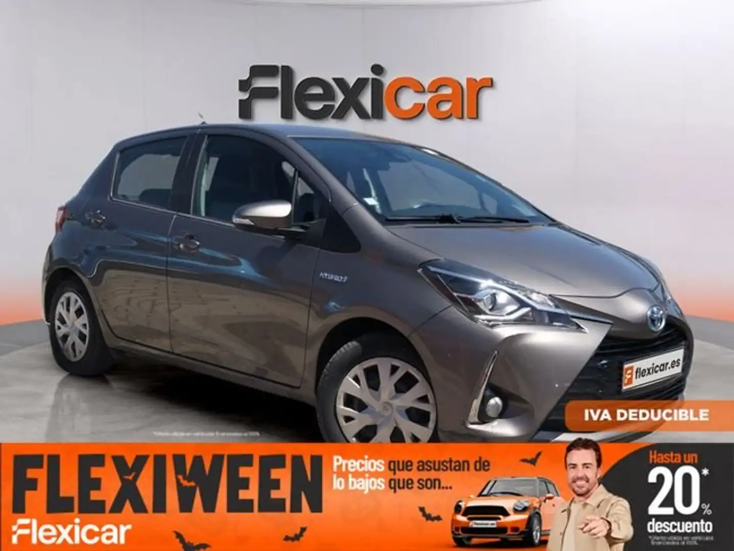 Toyota Yaris 100H 1.5 Active Gris - 1