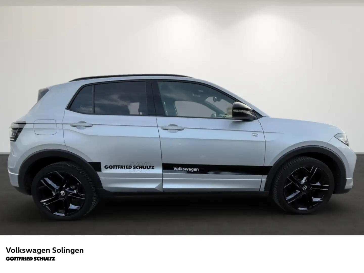 Volkswagen T-Cross 1.0 TSI R-Line DSG   Black Style   IQ.Light   Kame Silber - 2
