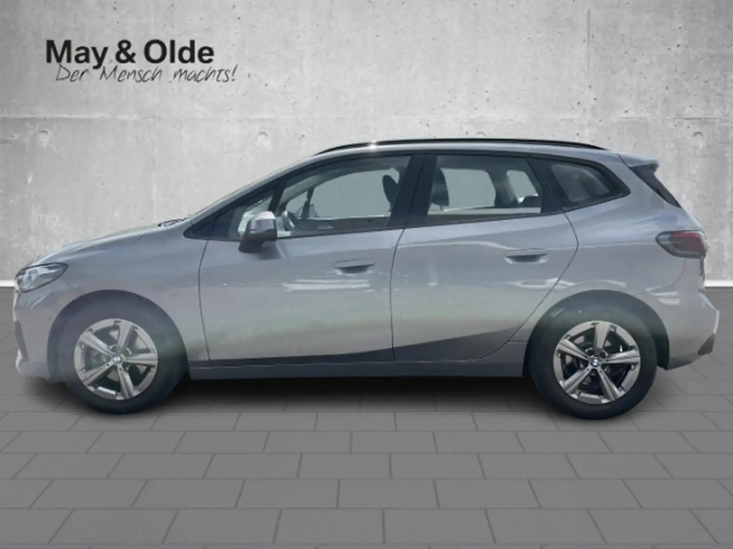 BMW 218 Active Tourer i Aut. LED Navi AHK Kamera DAB Grau - 2