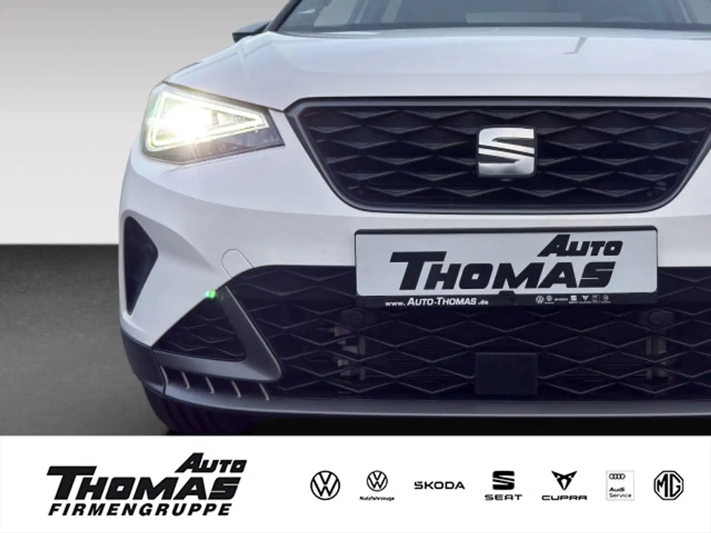 SEAT Arona FR 1.0 TSI DSG KAMERA+LED+ACC+KESSY Weiß - 1