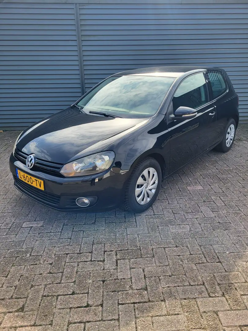 Volkswagen Golf 1.4 Easyline Airco! Zwart - 1