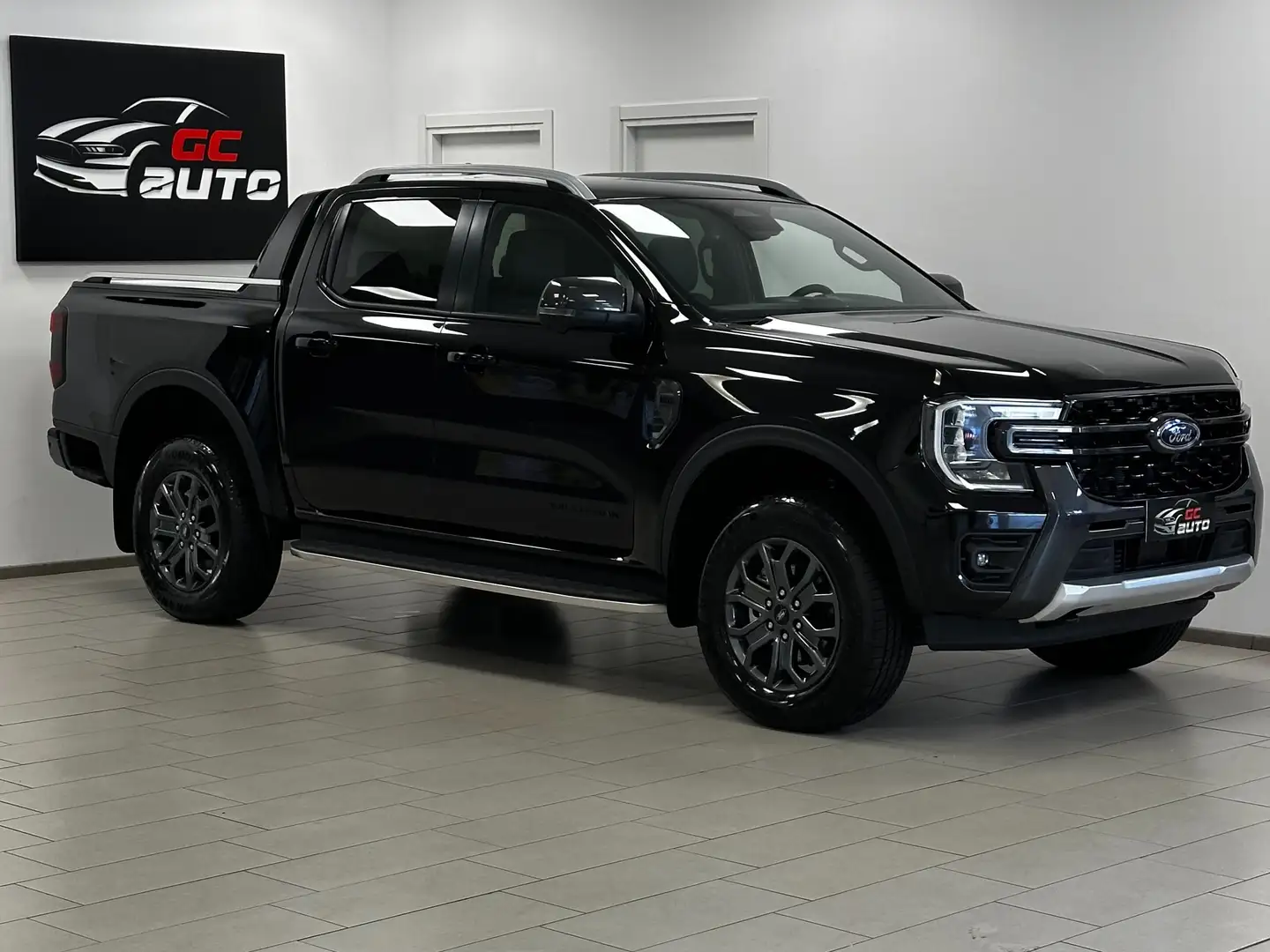 Ford Ranger 2.0 ecoblue doppia cabina Wildtrak awd 205cv auto Zwart - 2