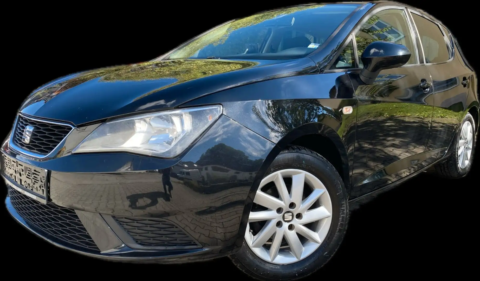 SEAT Ibiza 1.2 Lim. Style Salsa*2.HAND*NAVI*KLIMA*PDC Schwarz - 1