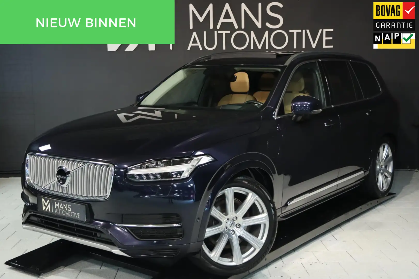 Volvo XC90 2.0 T8 Twin Engine AWD Inscription / PANO / HUD / Bleu - 1