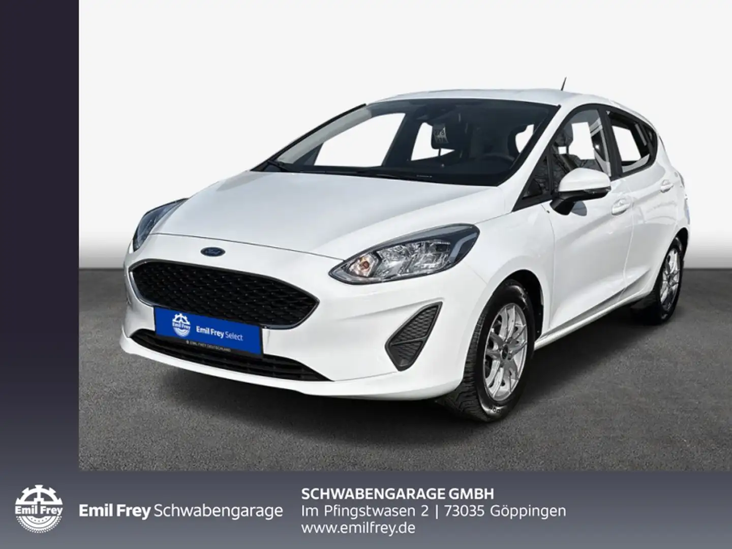 Ford Fiesta 1.0 EcoBoost S&S COOL&CONNECT *LED* Blanc - 1
