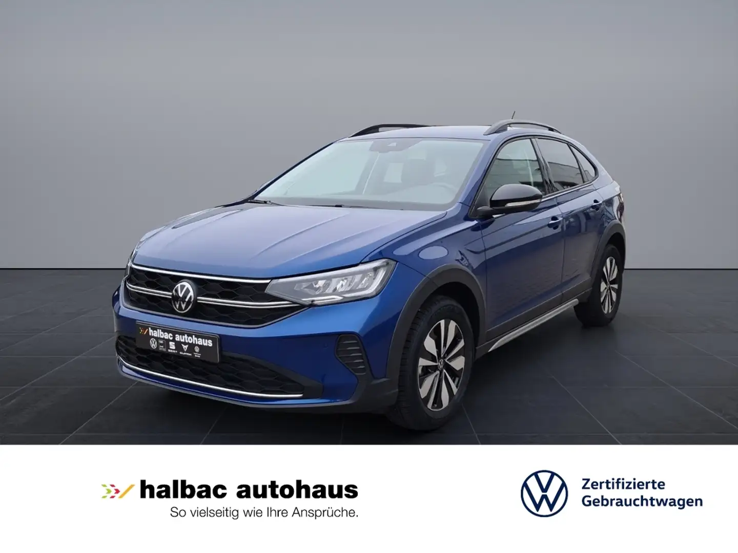 Volkswagen Taigo 1.0 TSI DSG Goal +LED+KAMERA+PDC+SHZ+NAVI+ACC Blau - 1