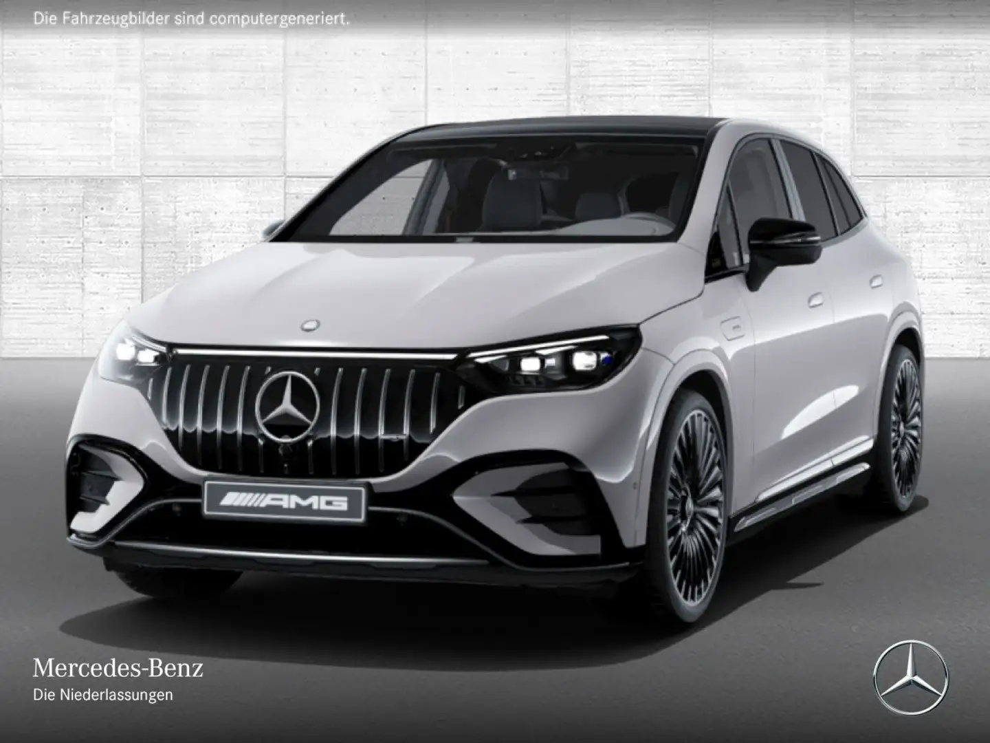 Mercedes-Benz EQE 53 4M NIGHT+DRIVERS+PANO+AHK+BURMESTER+KEYLESS Grau - 2
