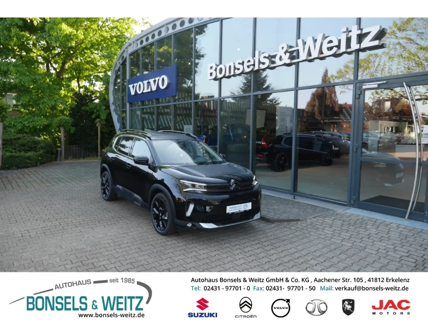 Citroen C5 Aircross Shine Pack Hybrid 225 Plug-In EU6d El. Panodach Na Nero - 1