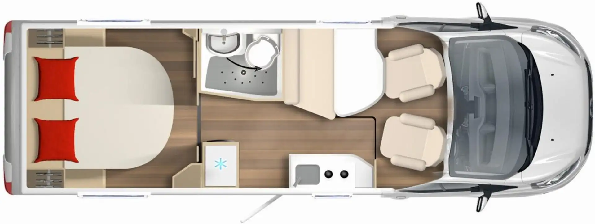 Bürstner Lineo T 700 Caravaning Tage Bianco - 2