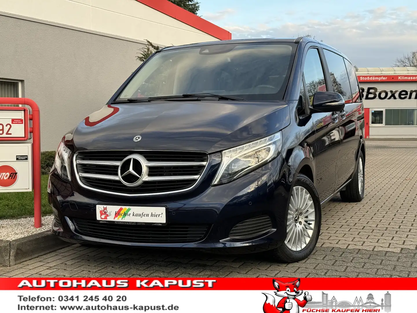Mercedes-Benz V 220 d EDITION/LED/Navi/DAB/Cam/Spur/Side/AHK/ Blau - 1