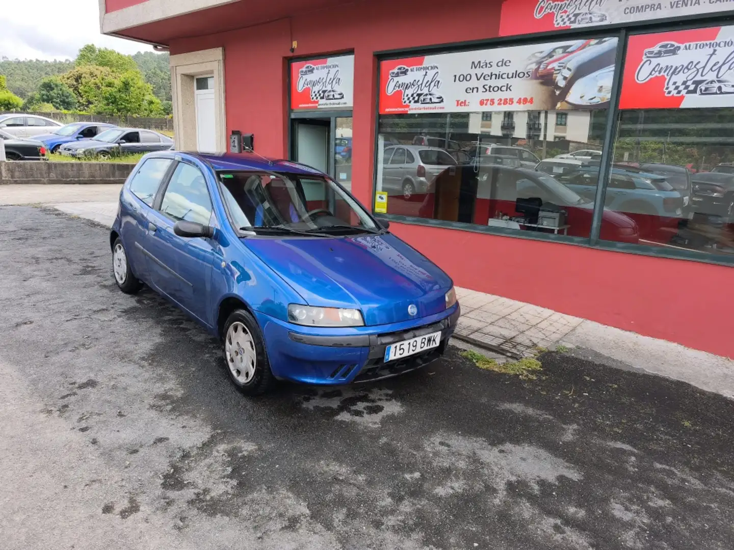 Fiat Punto 1.2 16v Dynamic Azul - 1