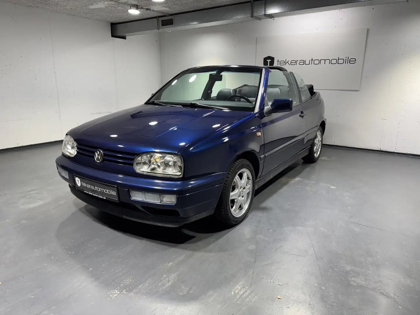 Volkswagen Golf III Cabriolet Classic Edition *Leder*Klima*SHZ* Blau - 1