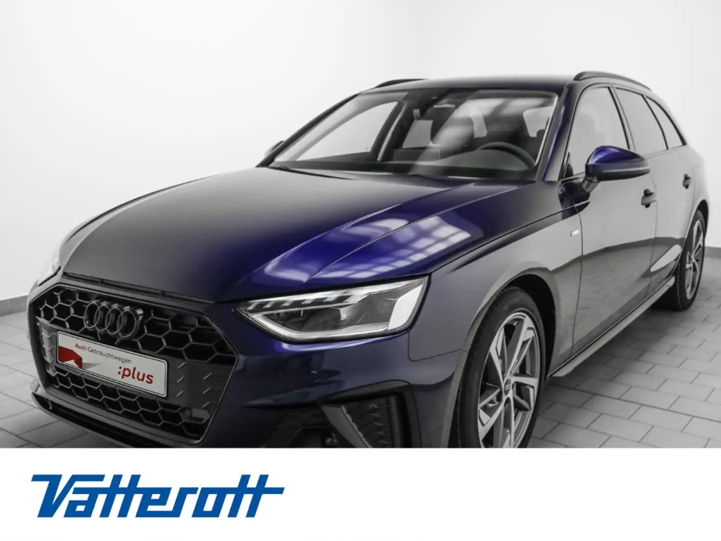 Audi A4 Avant 40 TDI S line AHK Navi ACC LED Blau - 1