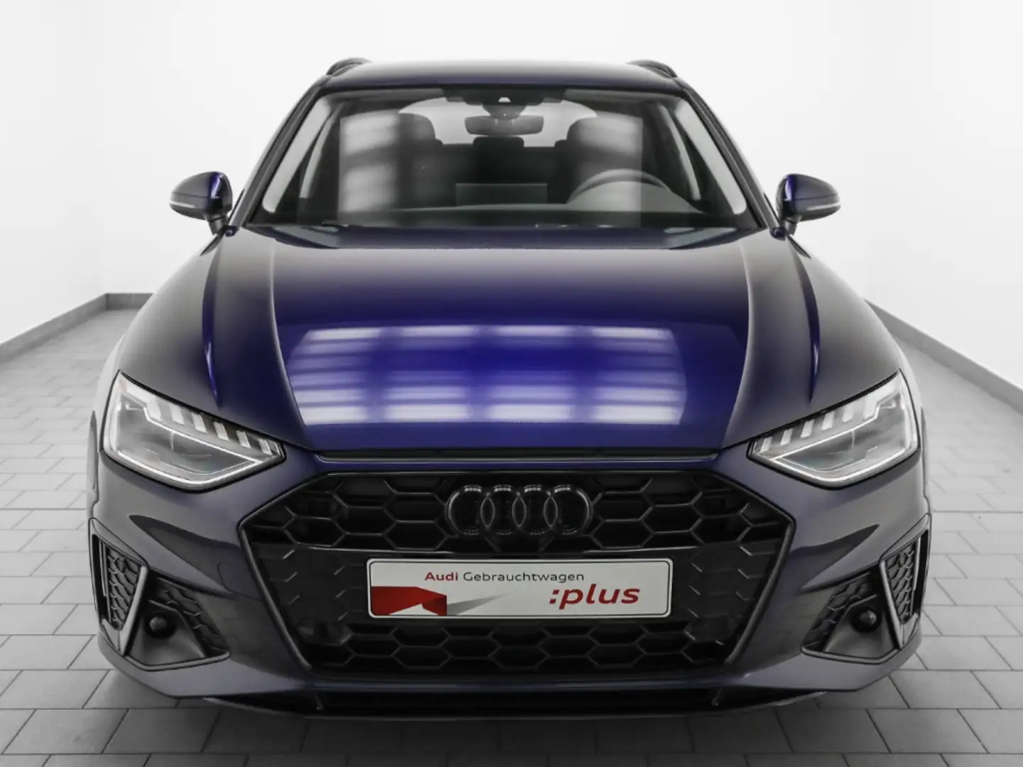 Audi A4 Avant 40 TDI S line AHK Navi ACC LED Blau - 2