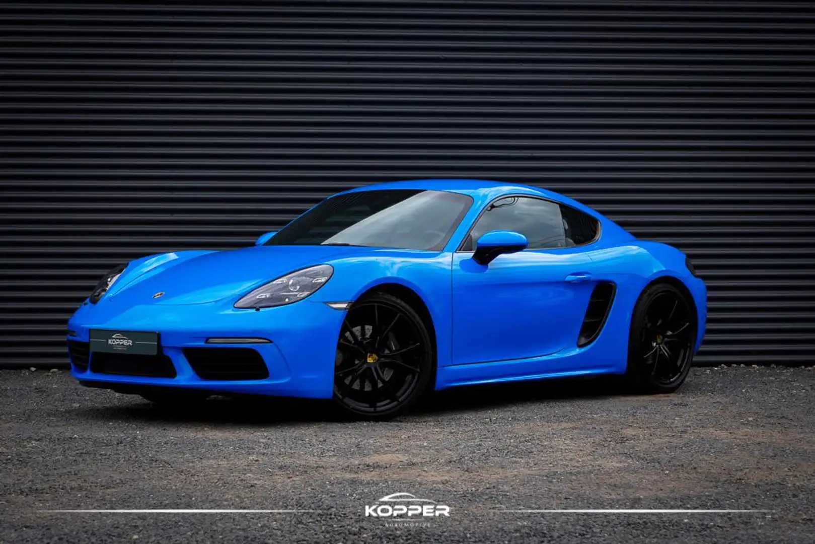 Porsche 718 Cayman 2.0 / Sportuitlaat / Sportchrono / 20'' / W Blauw - 1