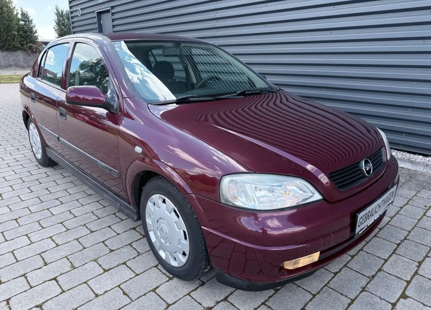 Opel Astra G 1.6 Ltr.- 16V Edition/Klima//TÜV:neu Paars - 2