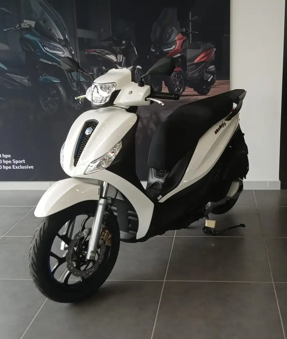 Piaggio Medley 125 "i-get" sport EURO 5 +- NUOVO IN PRONTA CONSEGNA! Blanco - 1