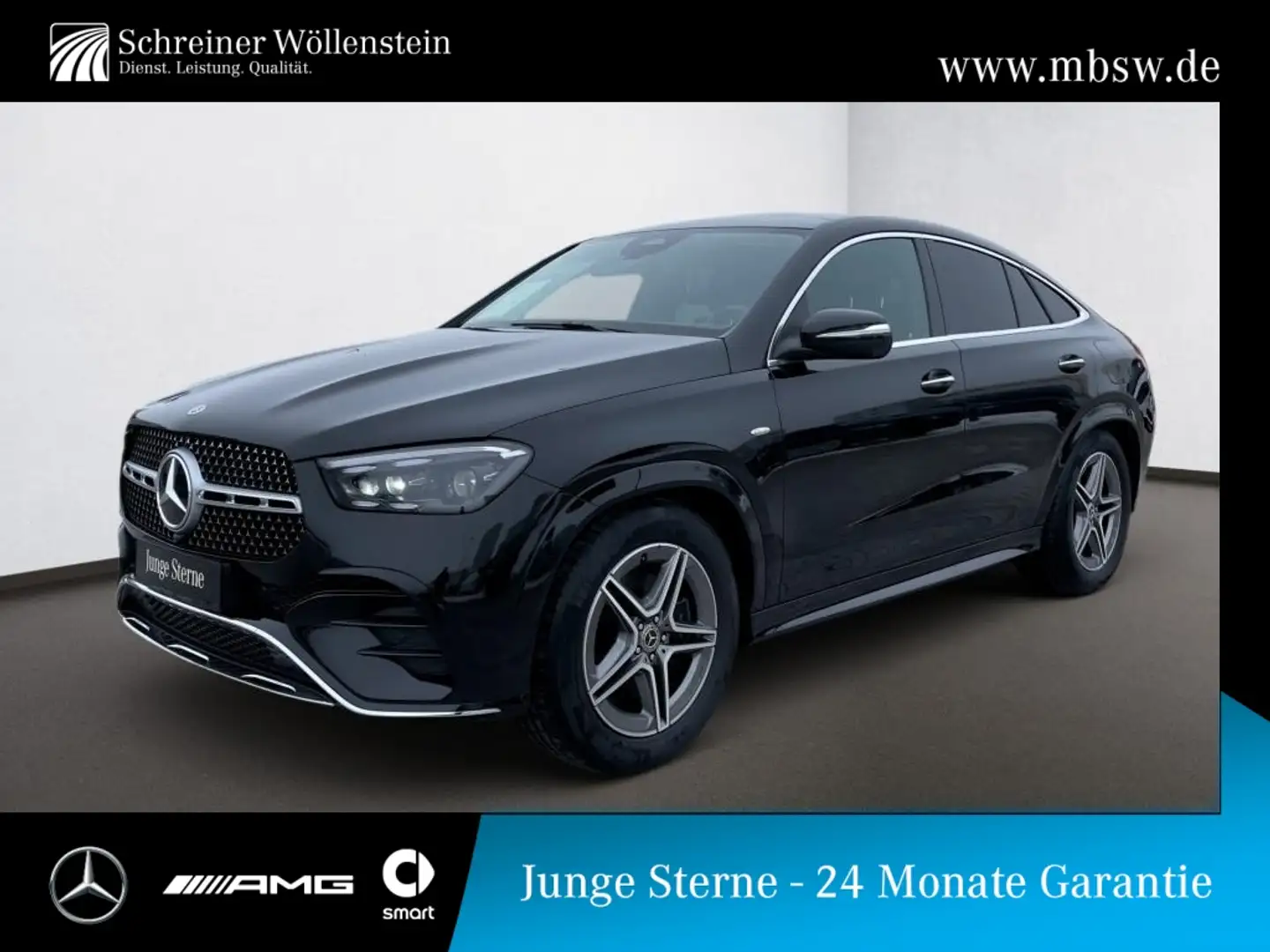 Mercedes-Benz GLE 400 e 4M Coupé AMG*PANO*AHK*AIMATIC*360°KAM* Noir - 1