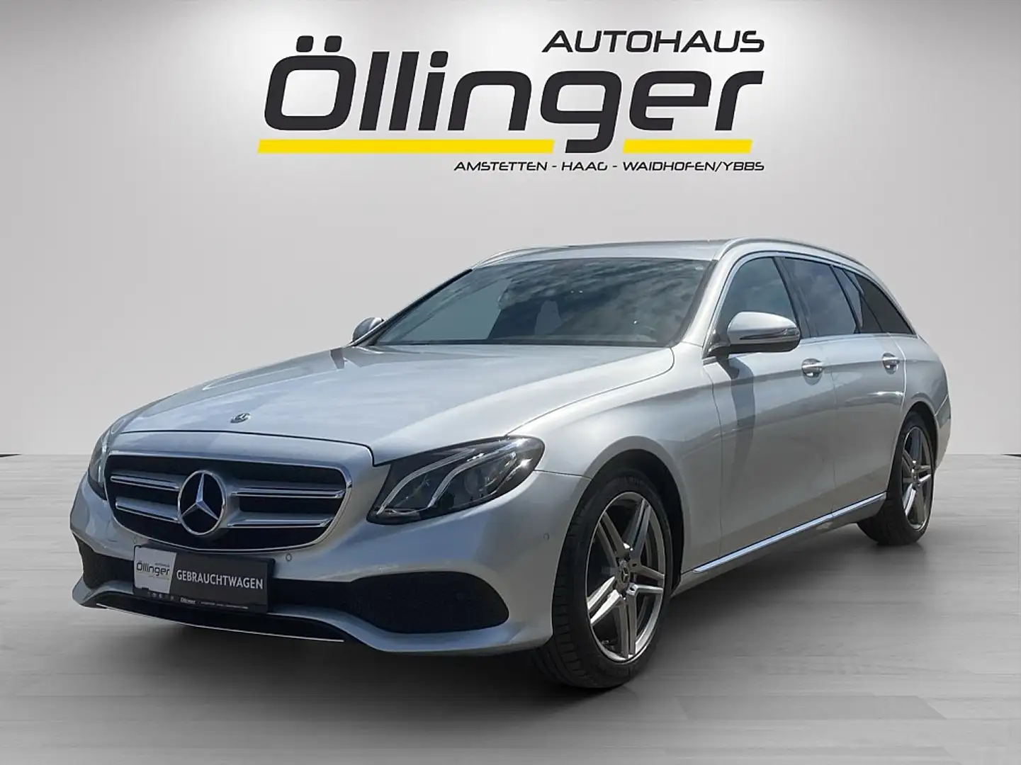 Mercedes-Benz E 220 d T Avantgarde Aut. + viele Extras Argent - 1