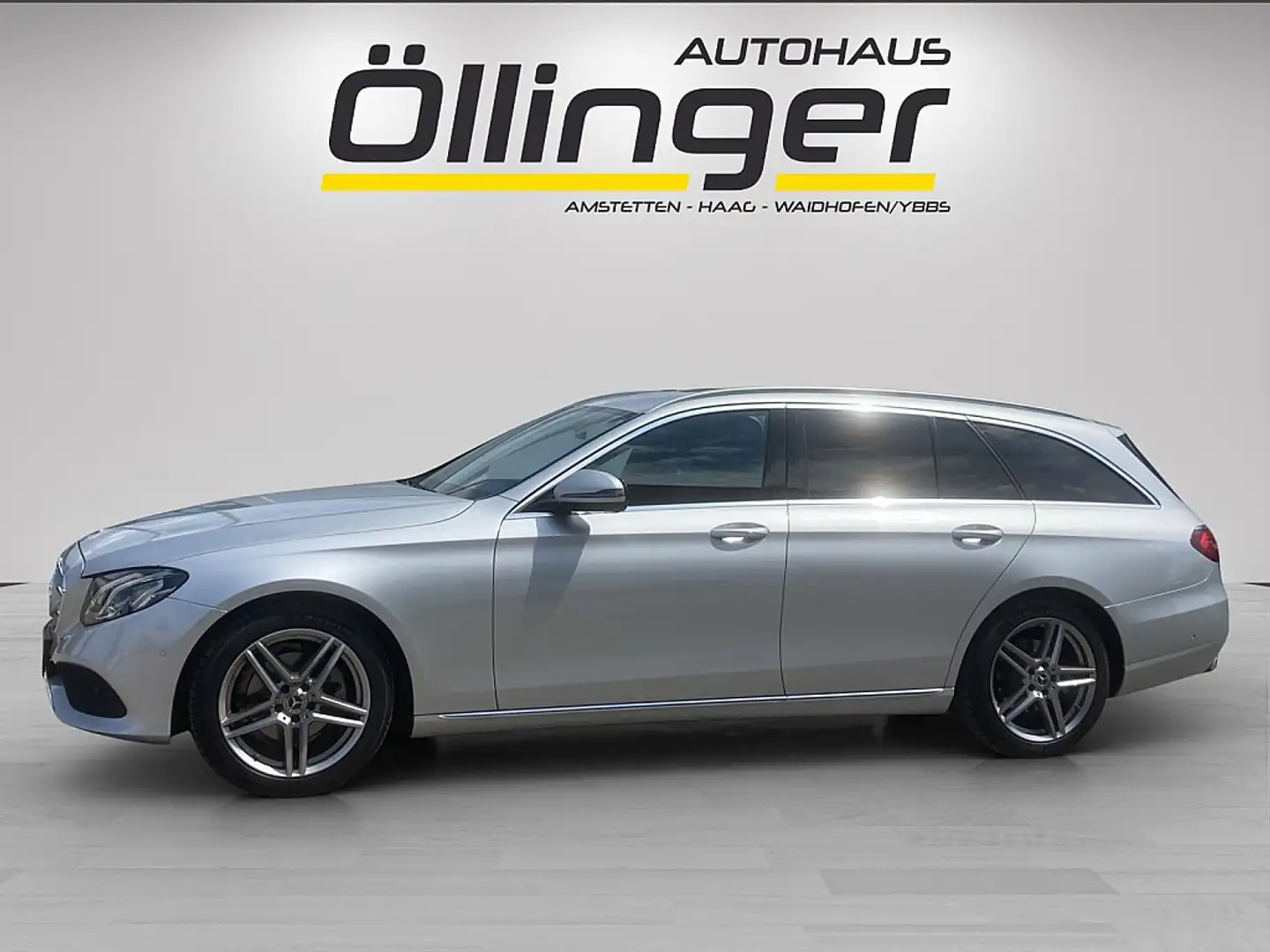 Mercedes-Benz E 220 d T Avantgarde Aut. + viele Extras Silber - 2