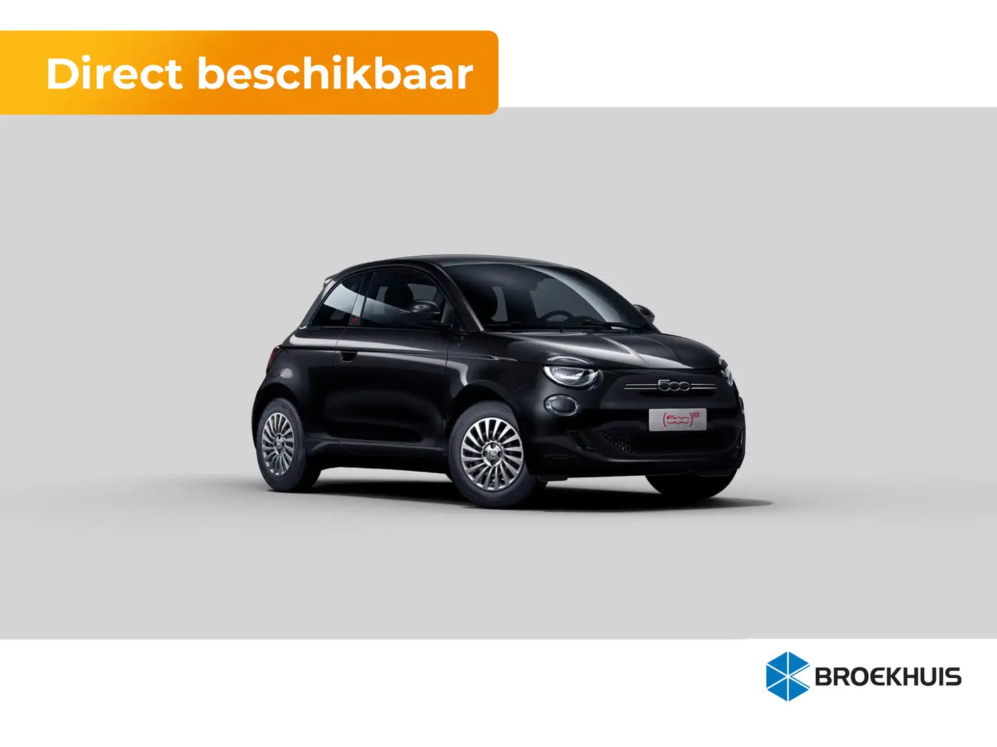 Fiat 500e RED Automaat Zwart - 1