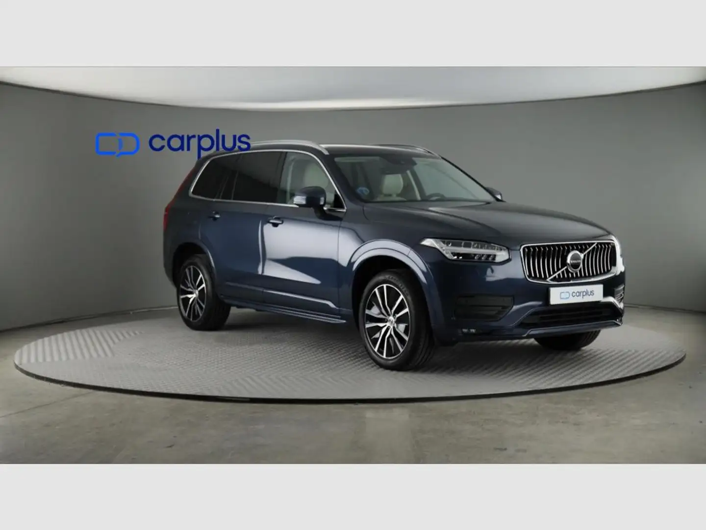 Volvo XC90 B5 Momentum Pro 7pl. AWD Aut. Bleu - 2
