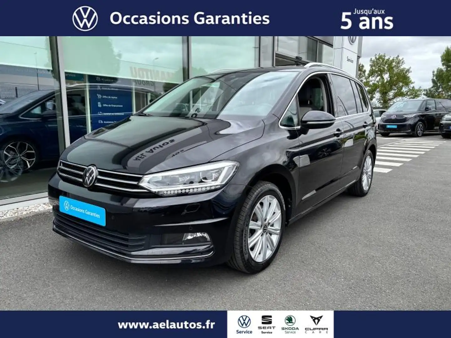 Volkswagen Touran 1.5 TSI EVO 150ch Style DSG7 7 places Noir - 1