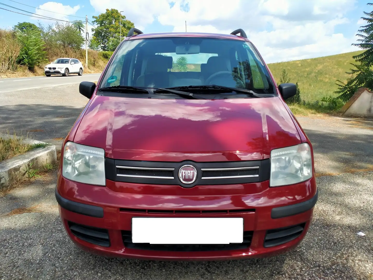 Fiat Panda Panda 1.2 Dynamic KM ORIG.-CLIMA-CERCHI-BLUETOOTH Rosso - 2