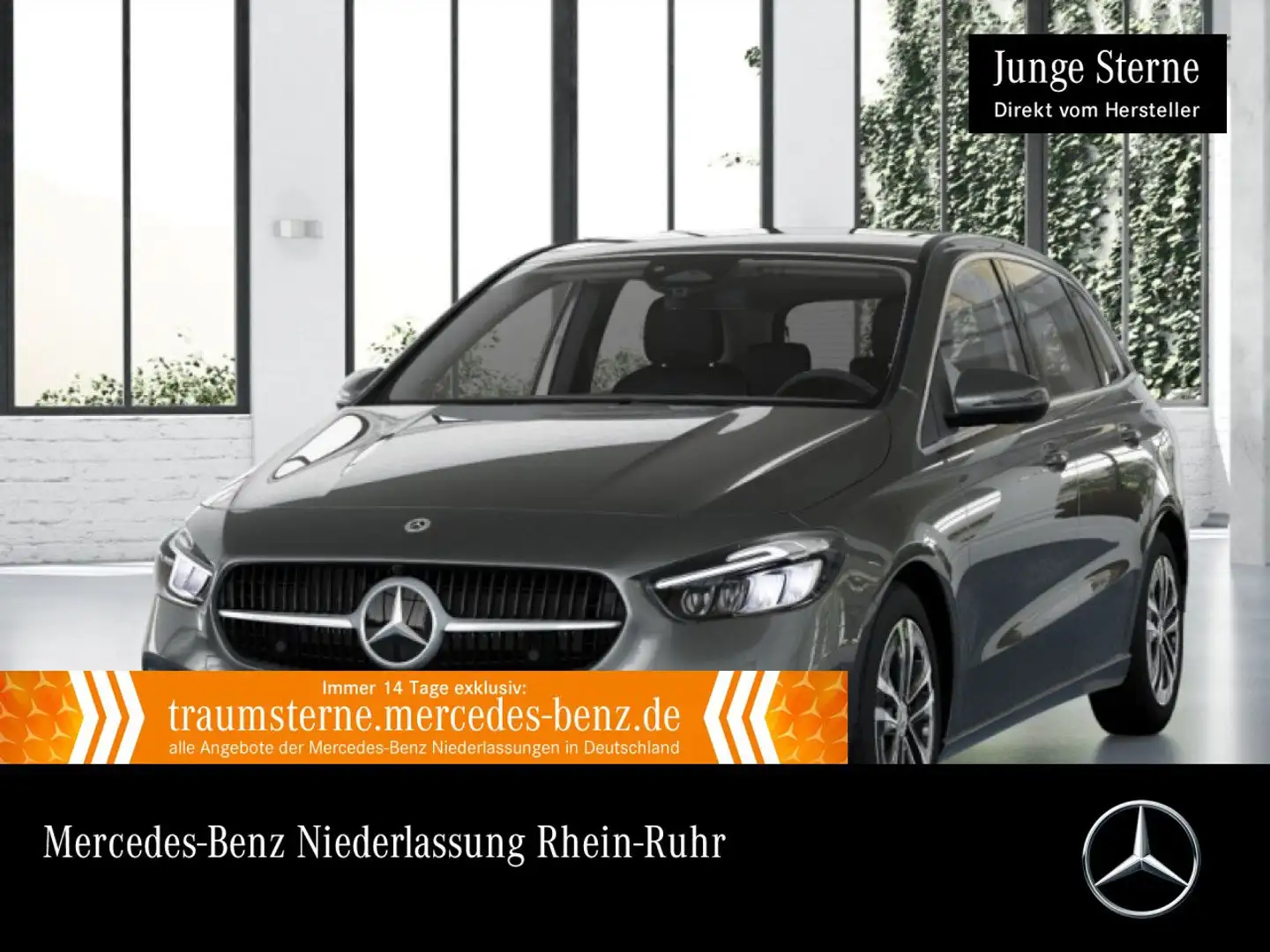 Mercedes-Benz B 180 d PROGRESSIVE+360°+LED+TOTW+8G Grau - 1