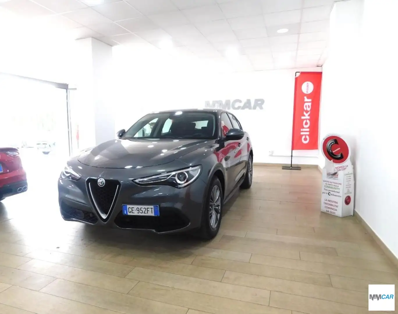 Alfa Romeo Stelvio 2.2 T.diesel 160CV AT8 RWD Bus. Grigio - 2