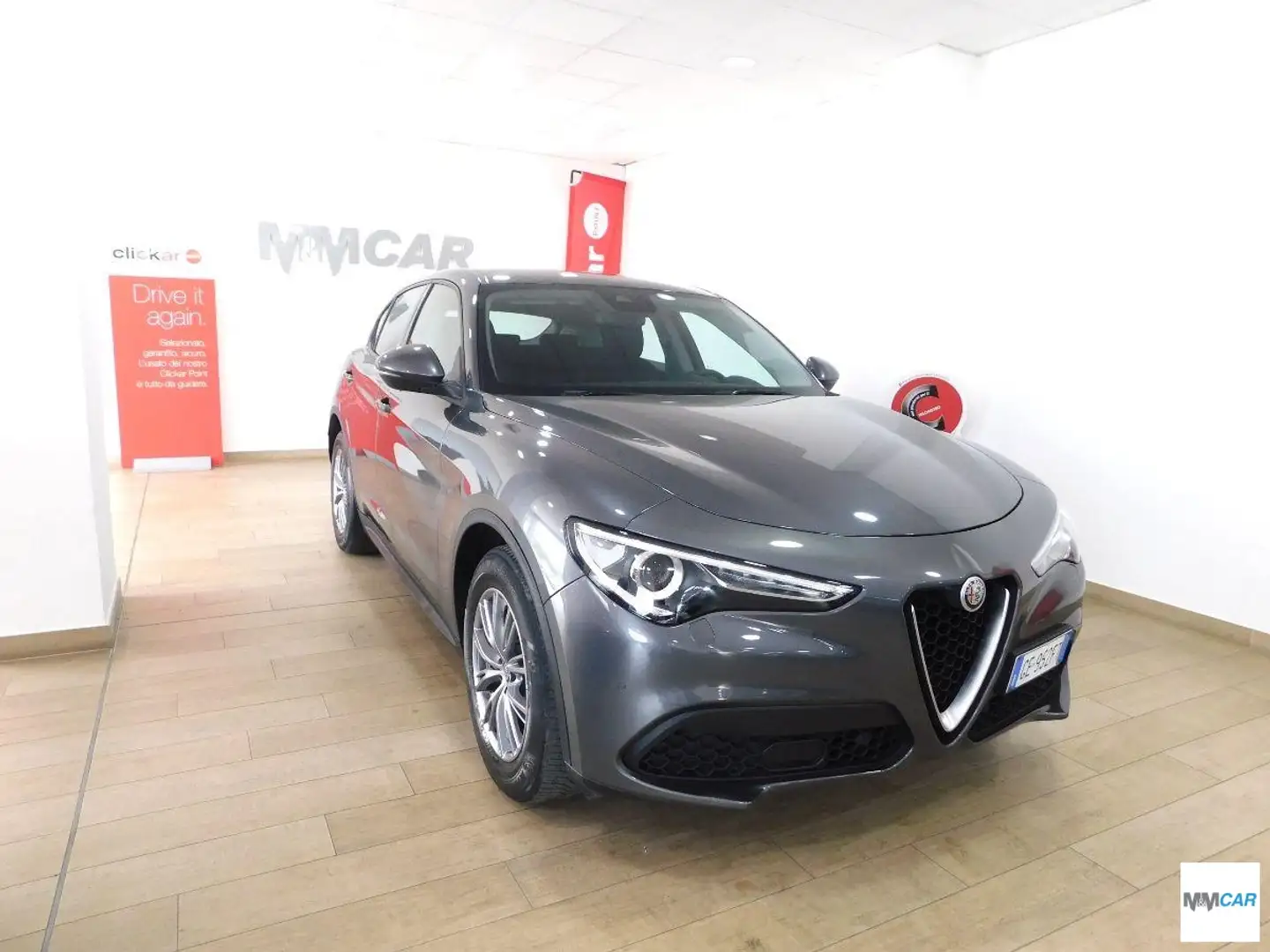 Alfa Romeo Stelvio 2.2 T.diesel 160CV AT8 RWD Bus. Grigio - 1