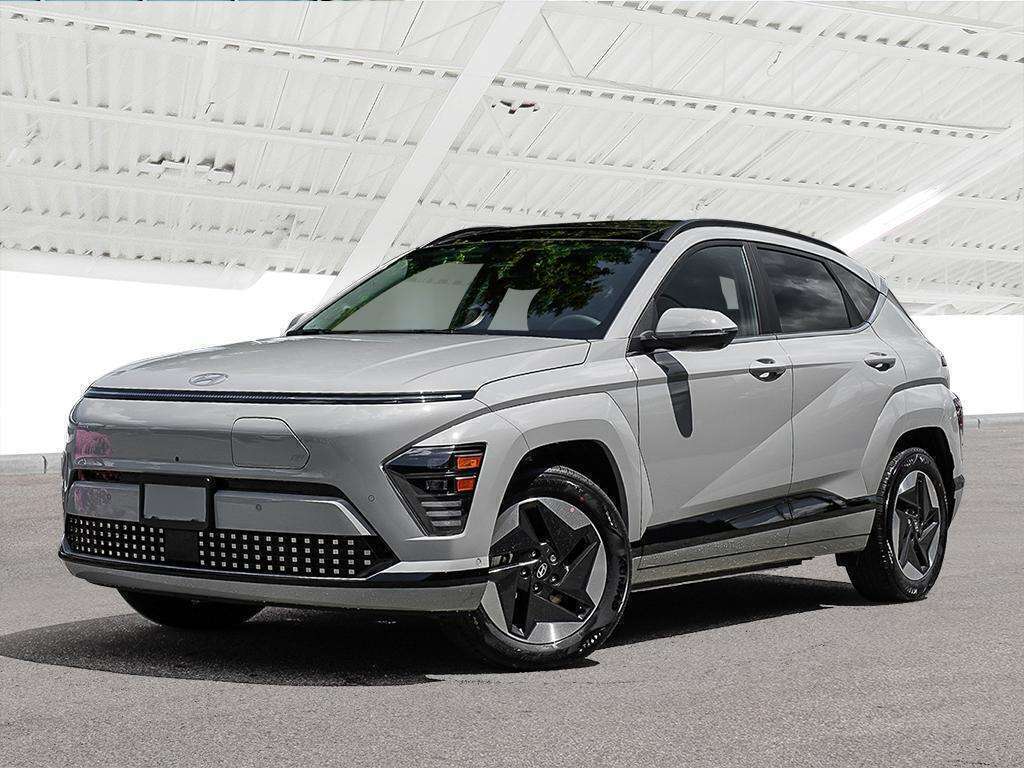 Gray 2026 Hyundai Kona Electric SUV / Crossover  1-Speed Automatic